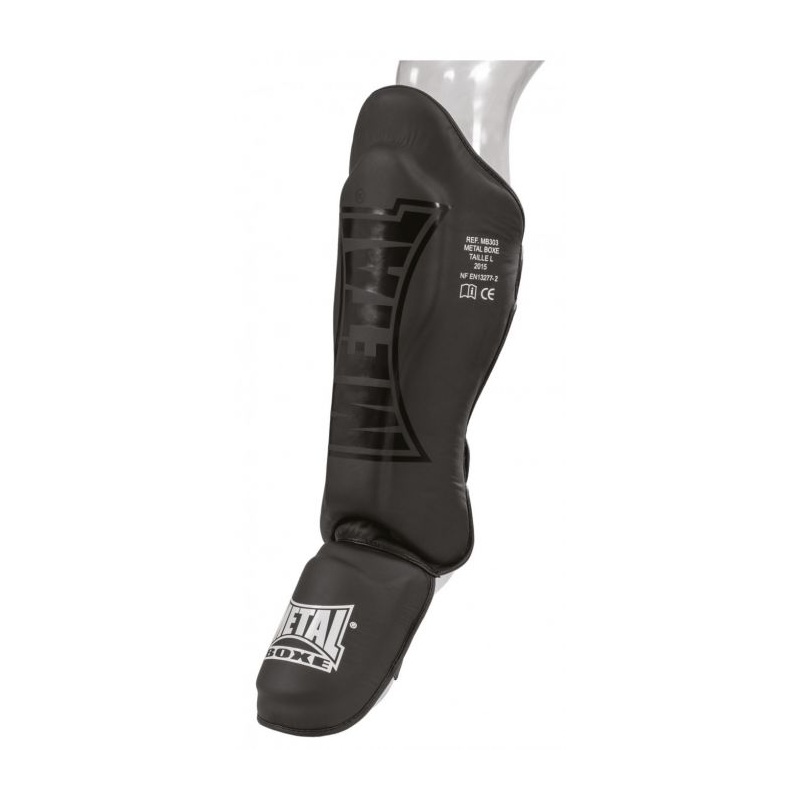 Protège-tibia boxe - Taille S/M - Noirs