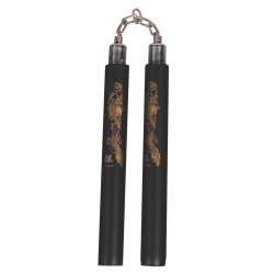 Nunchaku a chaine mousse 30cm